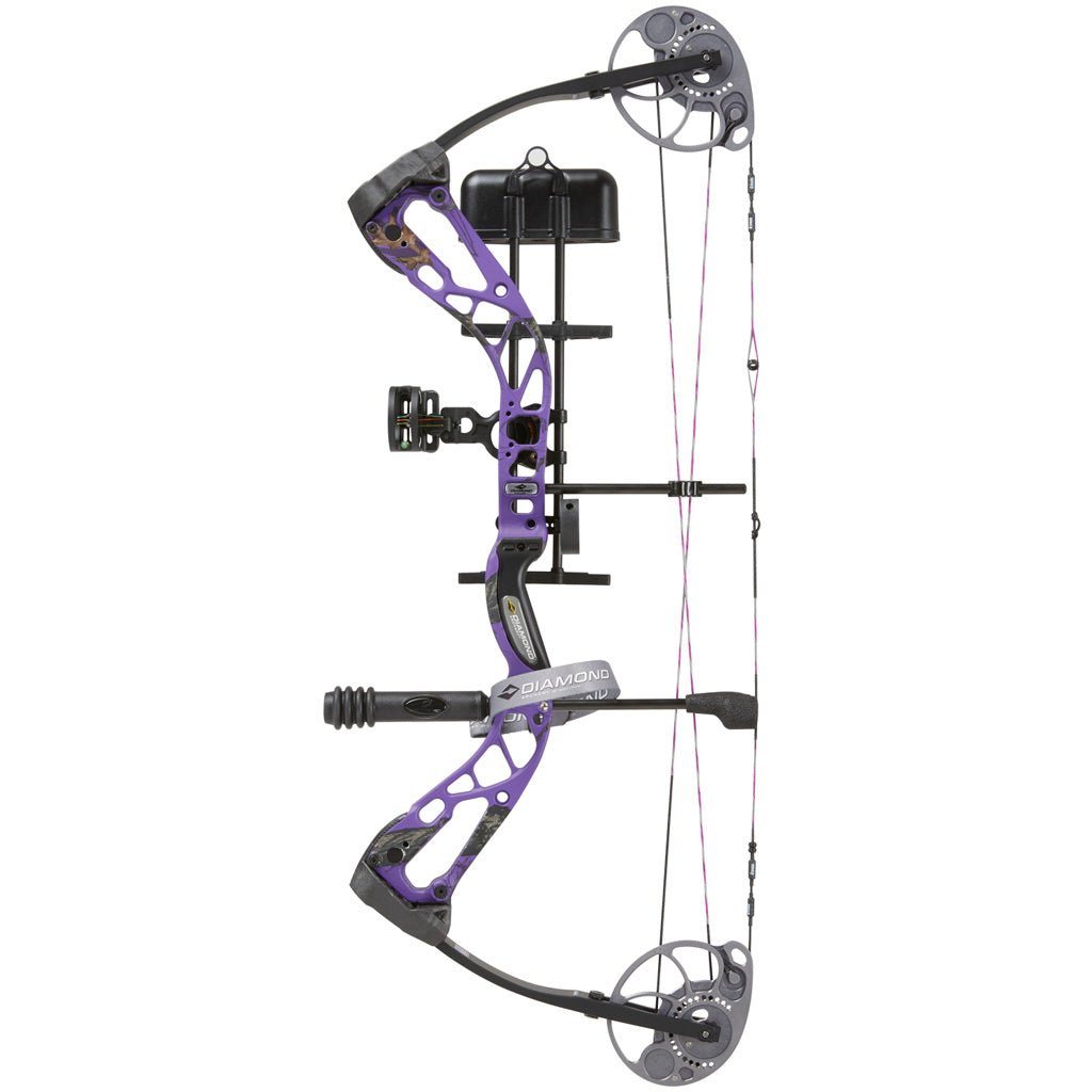 Diamond Edge SB-1 Bow Package Purple Blaze 70 lb. RH