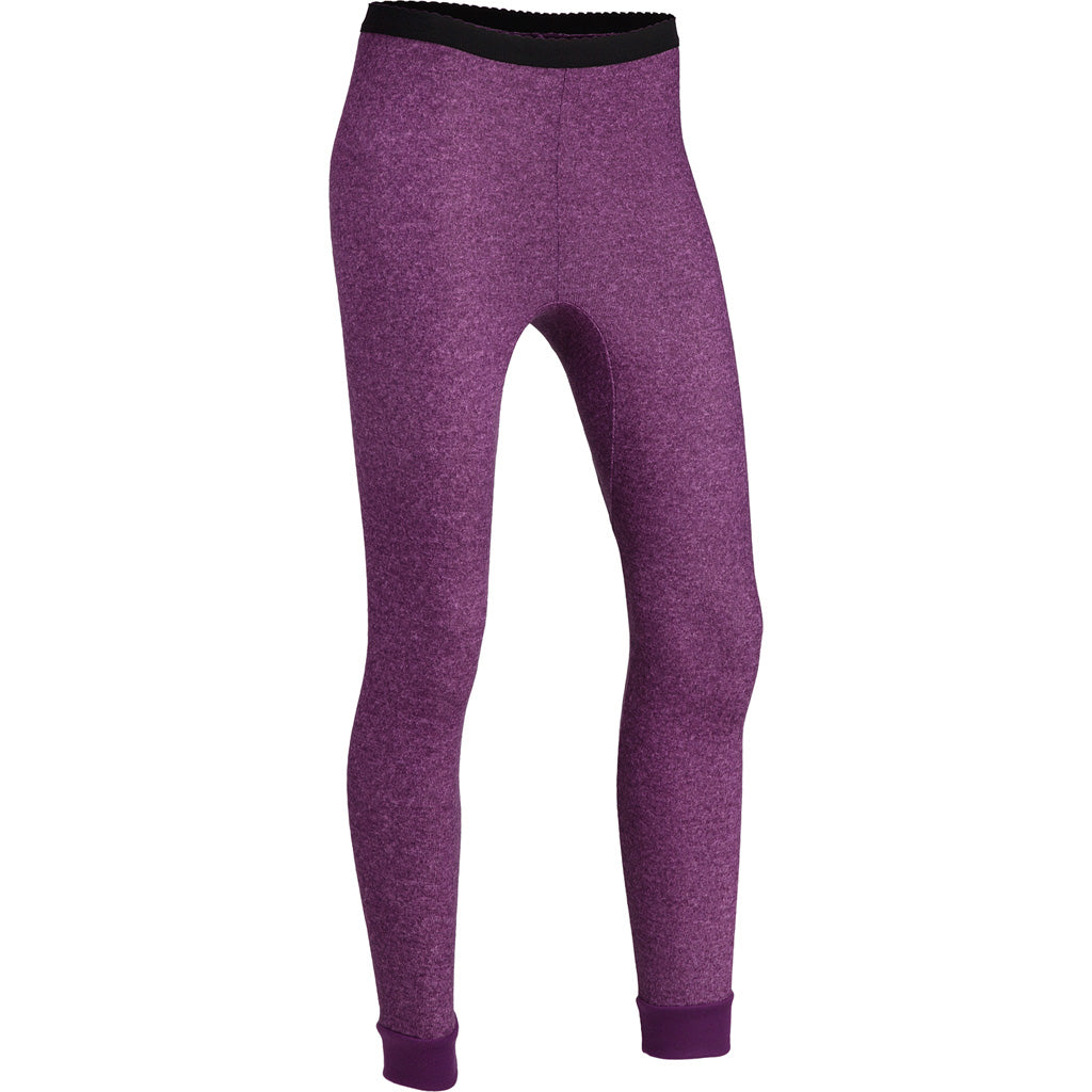 Indera womens Performance Rib Knit Thermal Bottom Large