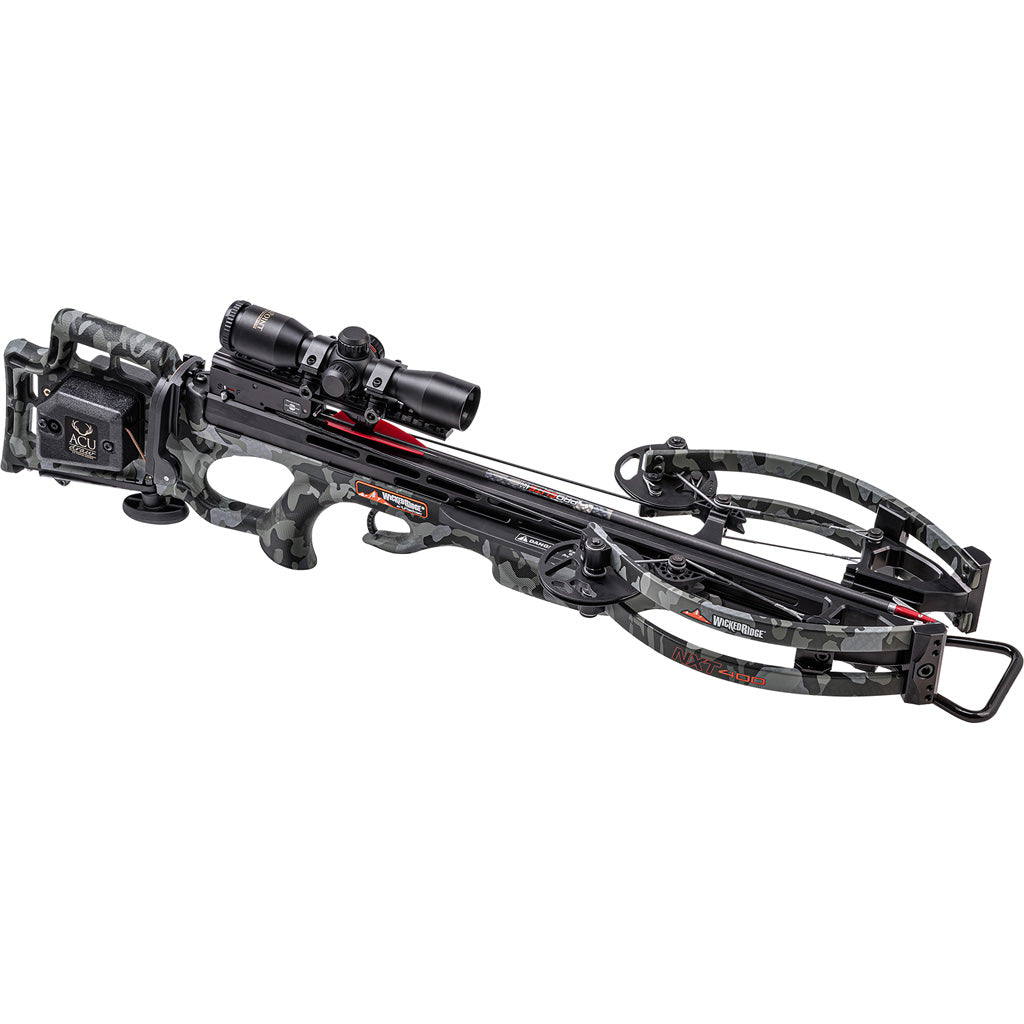 Wicked Ridge NXT 400 Crossbow Package ACUdraw Peak Camo