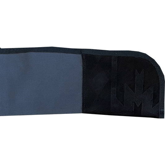 Neet Traditional  Bowcase Grey/Black 66 in.