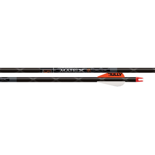 Easton 6.5 Matrix Match Grade Arrows 250 2 in. Bully Vanes 6 pk.
