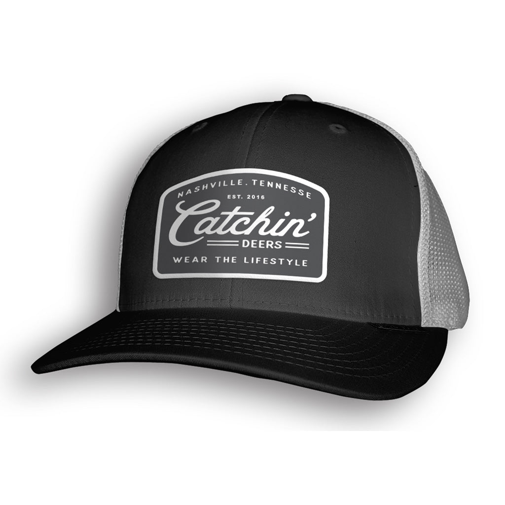 Catchin' Deers Kicker Meshback Hat Dark Gray