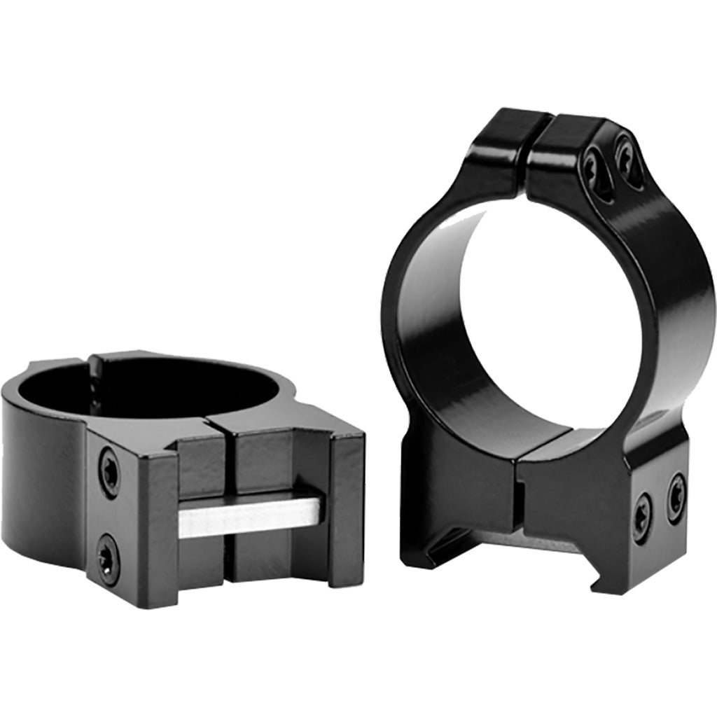 Warne Maxima Vertical PA Scope Rings Gloss Black 30mm Medium