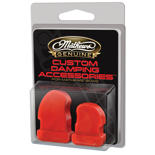 Mathews Finger Suppressors Red 1 pr.