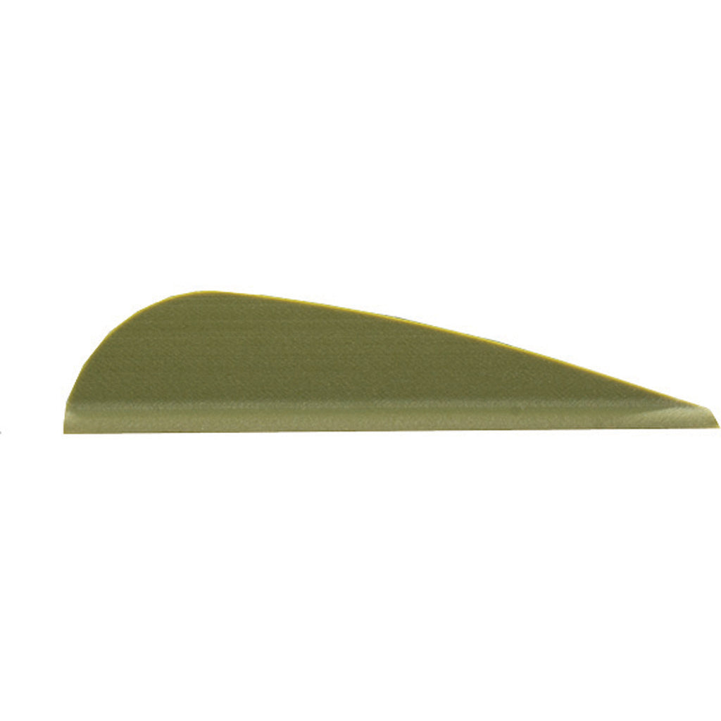 AAE Elite Plastifletch Vanes OD Green 1.75 in. 100 pk.