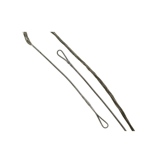 J and D Hoyt Control Cables Black FastFlight 43.5 in. 2 pk