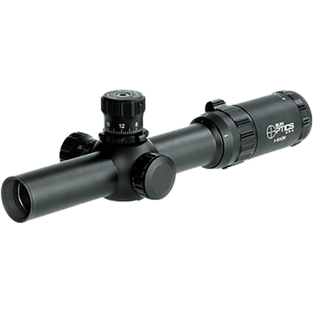 Sun Optics 3 Gun Match Rifle Scope 1-6x24mm T3 w/ Dot Illuminated Reticle