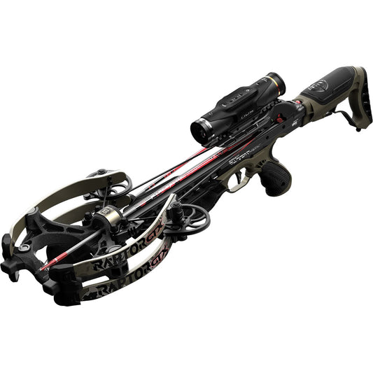 Barnett Hyper Raptor GTX 425 Crossbow Package Buk Ops Cycloptic-X Prime Scope