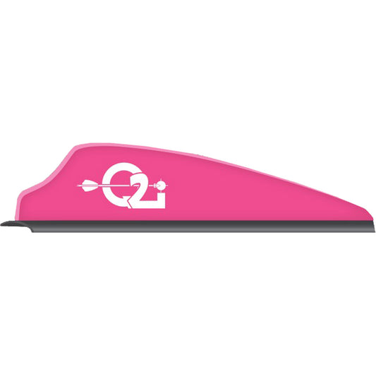 Q2i Zeon Fusion X-II Vanes Pink 2.1 in. 50 pk.