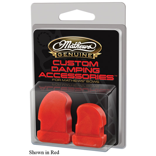 Mathews Finger Suppressors Orange 1 pr.