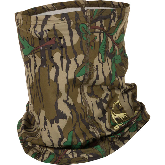 Drake Ol' Tom Performance Stretch-Fit Half Mask MO Full Foliage OSFM