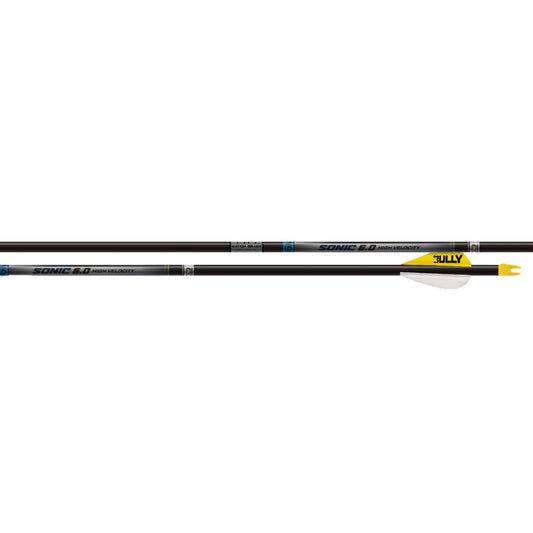 Easton Sonic 6.0 Match Grade Arrows Factory Helical 500 6 pk.