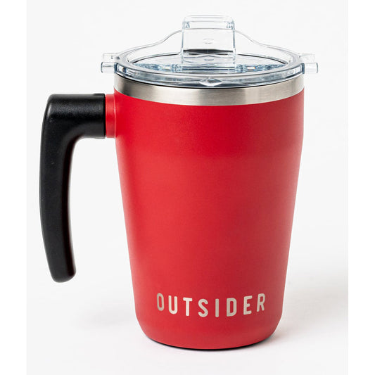 Outsider The AM Travel Mug Crimson