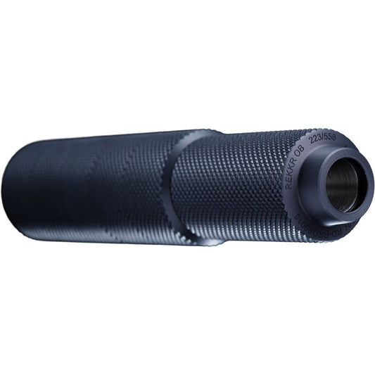 Sonicore Rekkr OB Suppressor .223/5.56 Cal Alum/SS Black w/ 1/2x28Direct Thread