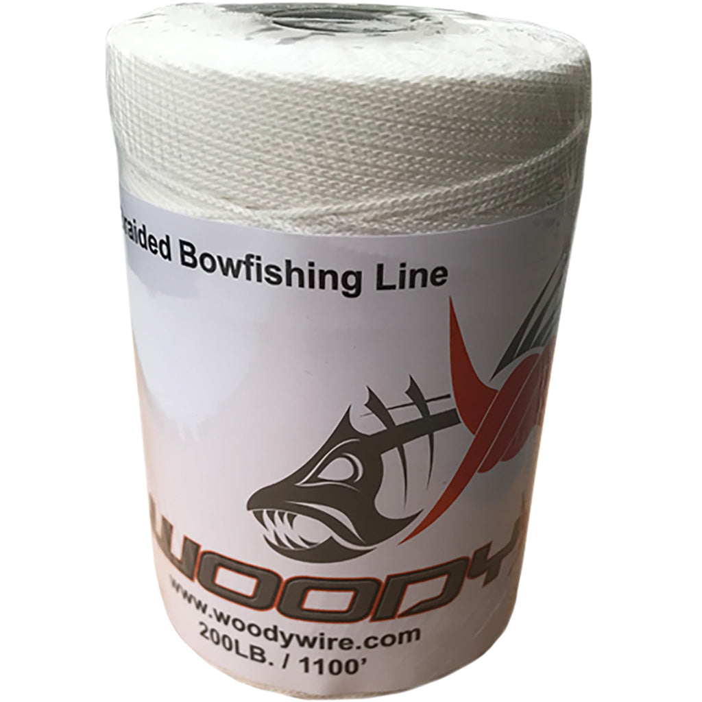 Woody Wire Bowfishing Braided Line 1,100 ft