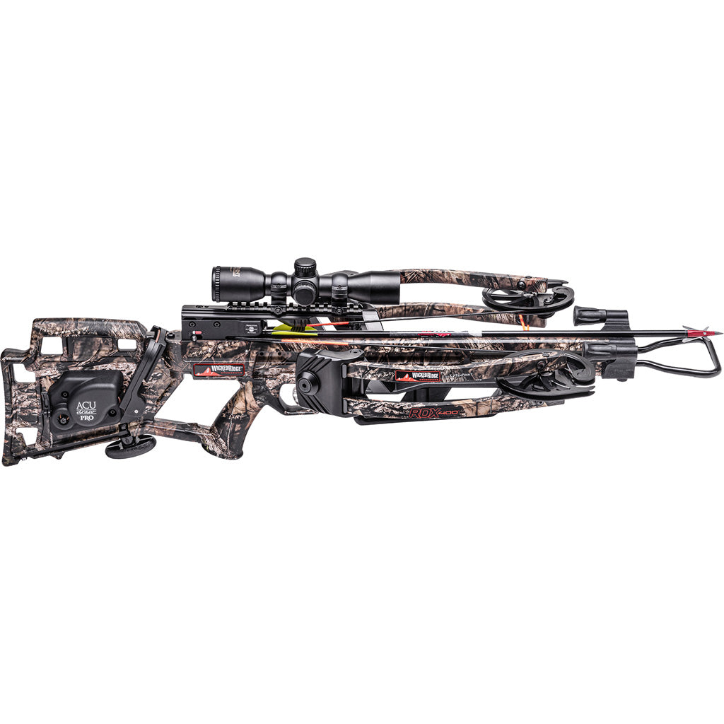 Wicked Ridge RDX400 Crossbow Package ACUdraw PRO, Pro View Scope