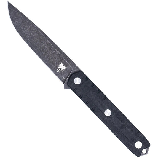 CobraTec Outdoor Warrior Knife Fixed Blade Black