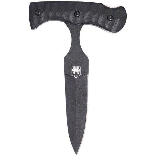 CobraTec G-10 Folding Push Dagger Folding Blade Black