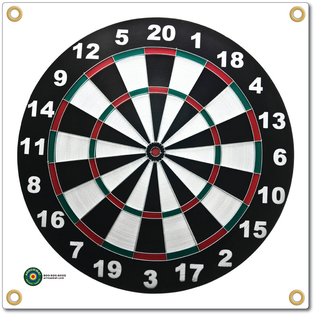 Arrowmat Foam Target Face Dartboard 17x17 in.