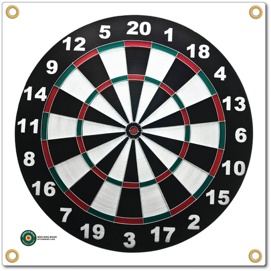 Arrowmat Foam Target Face Dartboard 17x17 in.
