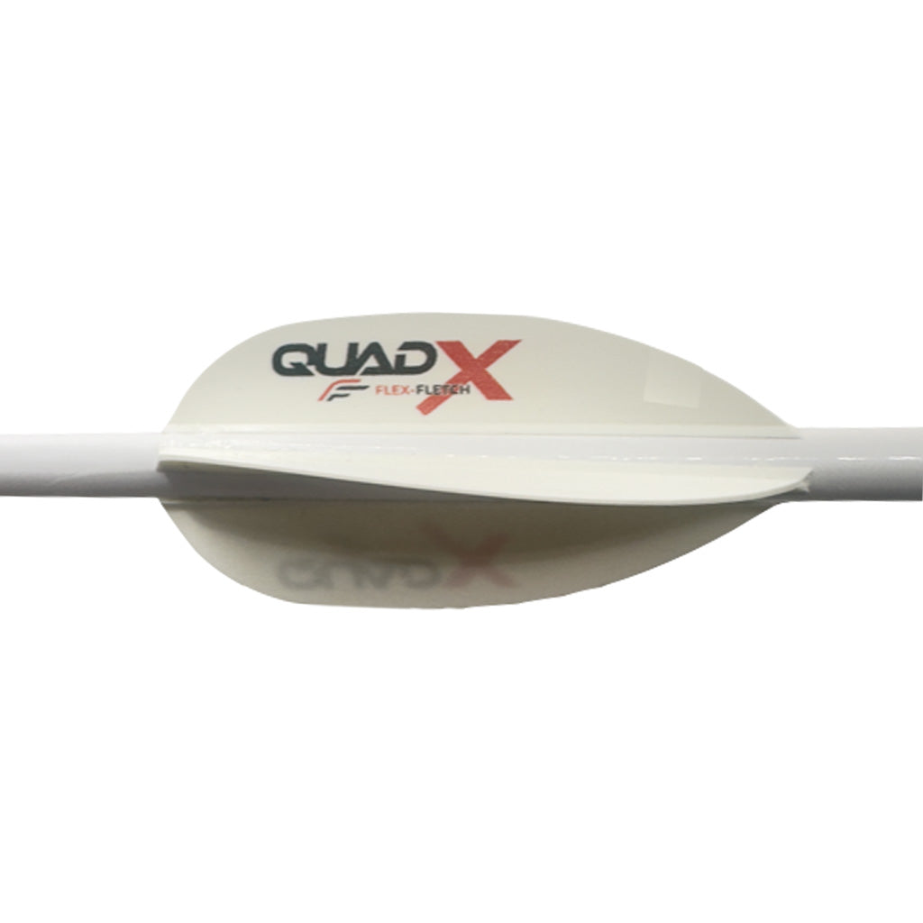 Flex Fletch Quad X Vanes White 50 pk.