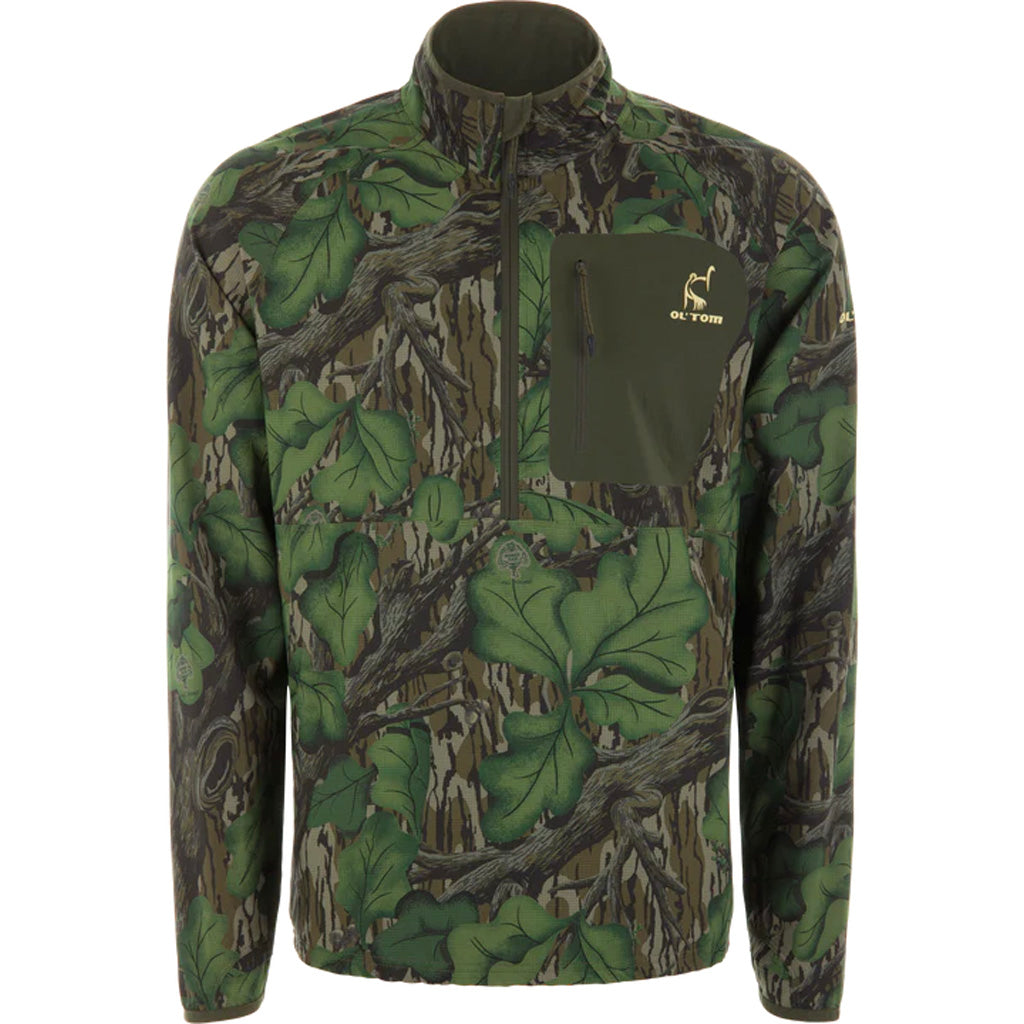 Drake Ol' Tom SWT Half Zip Pullover MO Full Foliage Xlarge