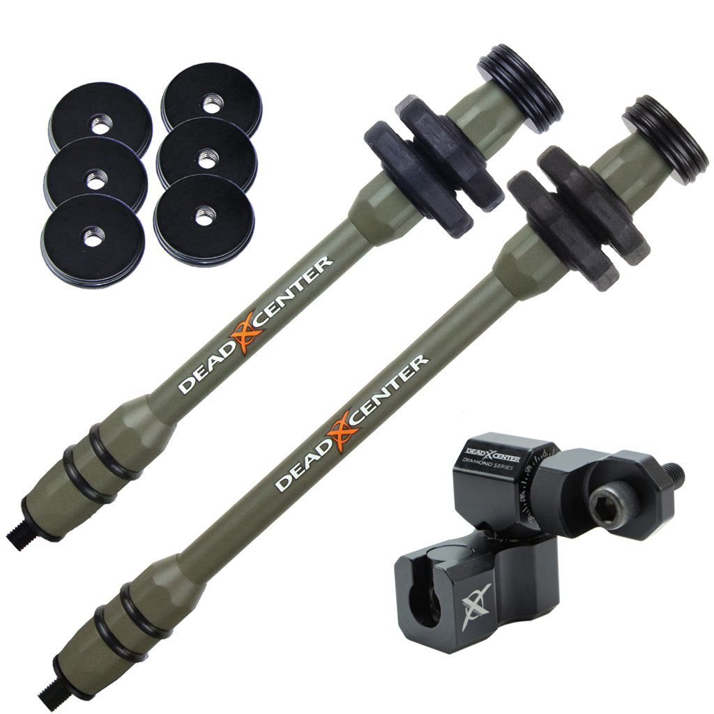 Dead Center Dead Level Hunter XS Lite Combo Green 10 in./8 in.