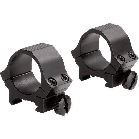 Sun Optics Standard Scope Rings Weaver Dovetail 1 in. Low Matte Black