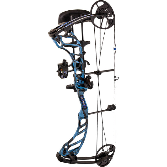 Quest Centec NXT Bow Package Blue Scar/Black 26in. 45 lb. RH