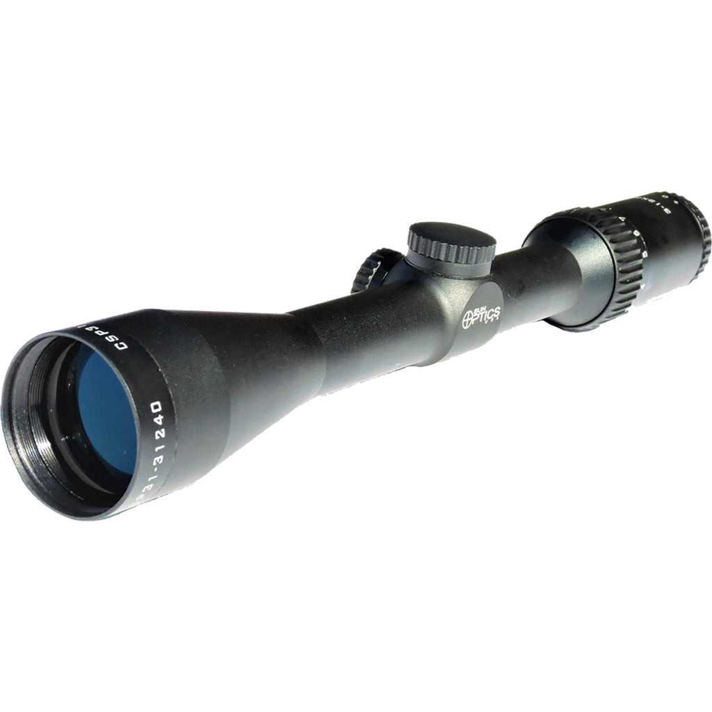 Sun Optics Hunter Plus II Rifle Scope 3-12X40 HP BDC Low Profile Turrets