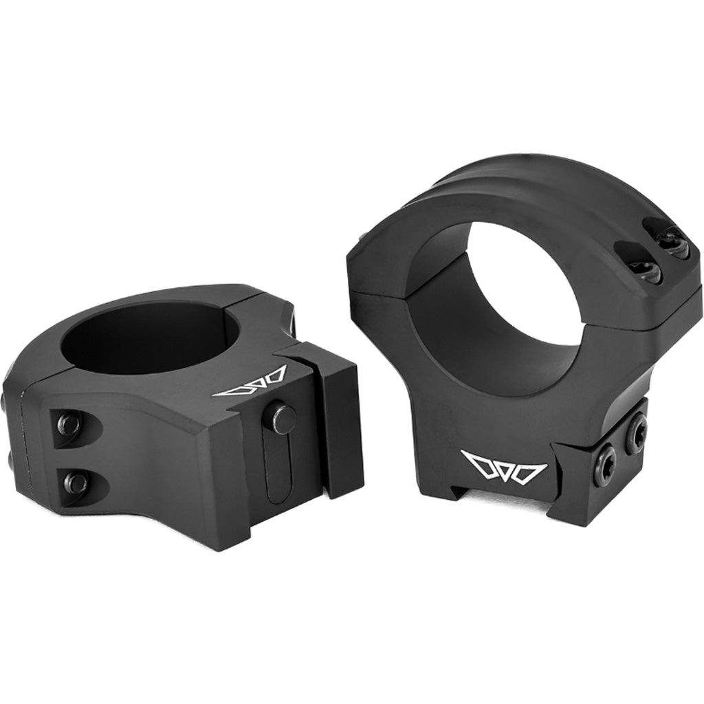 Warne Hyperlite Tikka Scope Rings Matte Black 30mm Tikka High