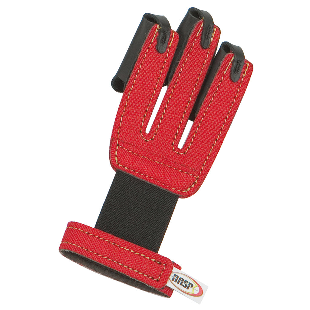 Neet NASP Youth Shooting Glove Red Regular