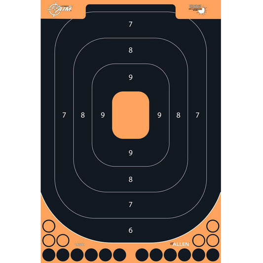 Allen Adhesive Splash Handgun Training Target 12""x18"" 5pk