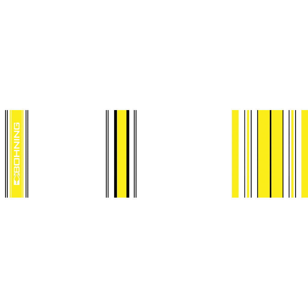 Bohning Arrow Wraps Crested Yellow 7 in. Standard 13 pk.