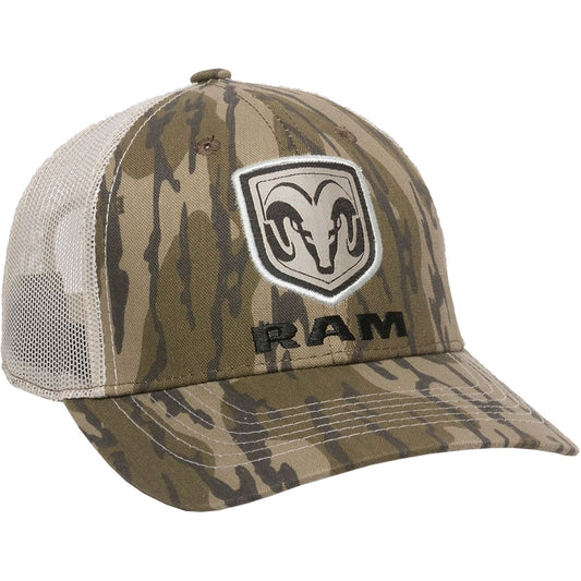 Outdoor Cap Dodge Ram Cap Mossy Oak Bottomland