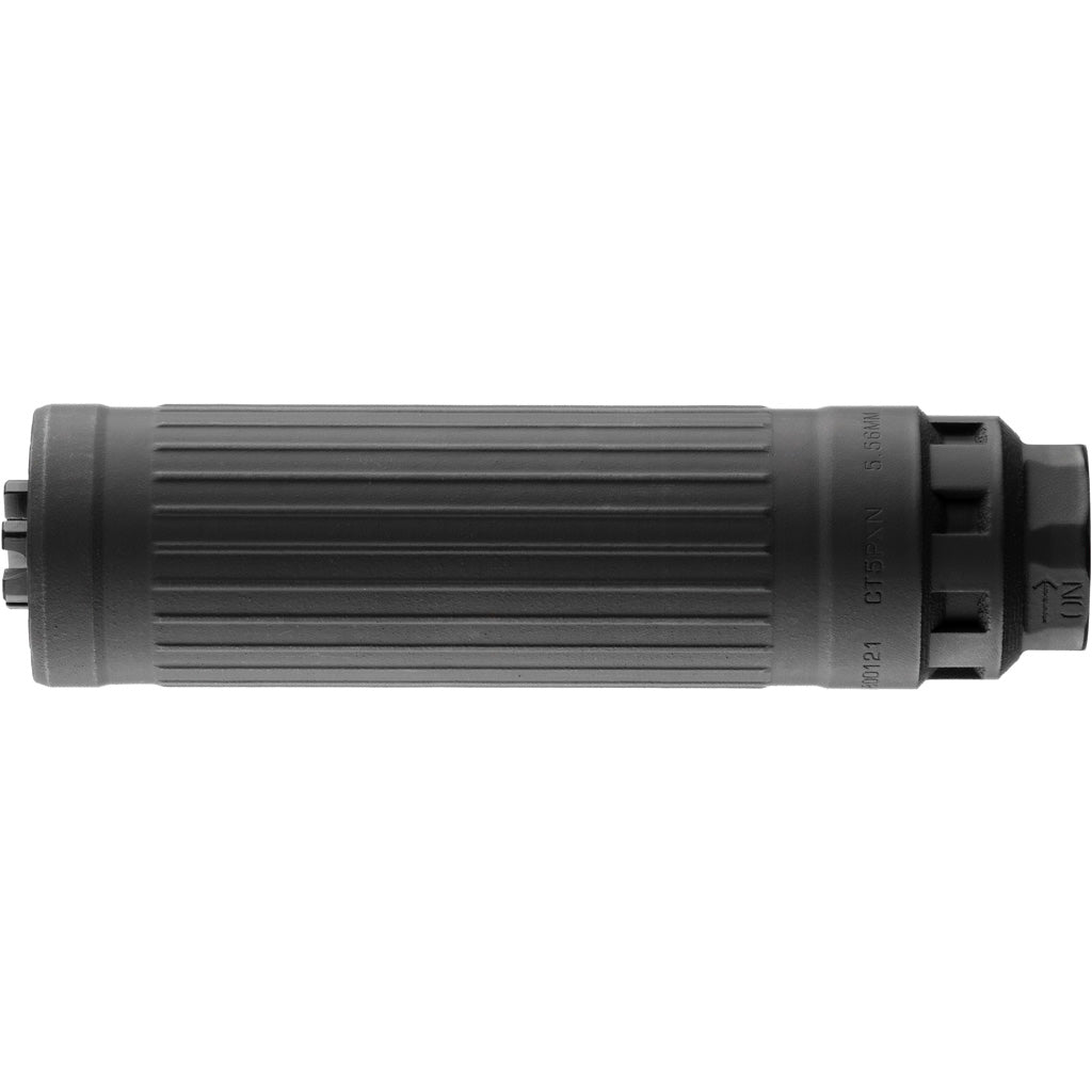 Dead Air Defense CT5P Patrol Suppressor 6mm/5.56 w/Xeno Black & DA129GOV 1/2x28Xeno 3Prong