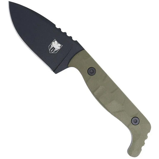 CobraTec Kingpin S Knife Fixed Blade OD Green