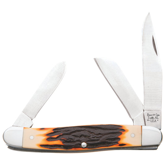 Bear and Son Large Stockman Stag Delrin 4 in.