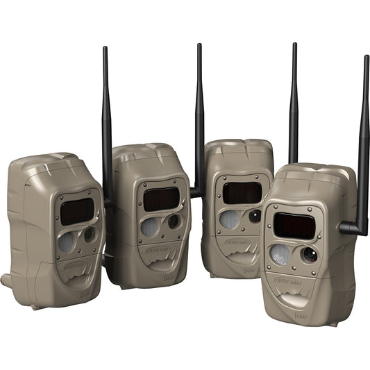 Cuddeback CuddeLink Black Flash Camera 4 pk.