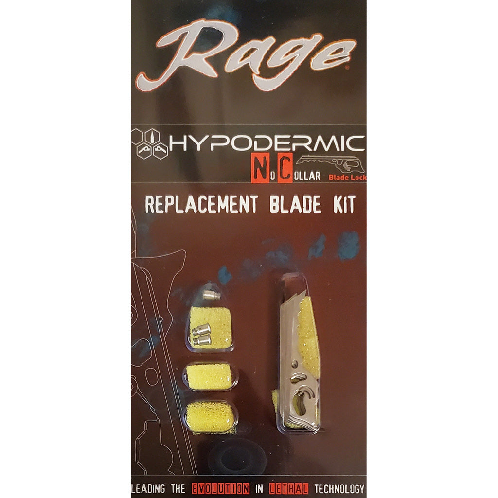 Rage Replacement Blade Kit Hypodermic Nc