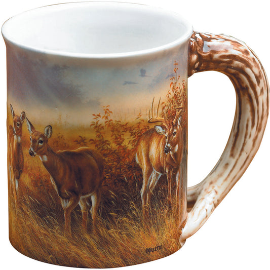 Wild Wings Sculpted Mug Meadow Mist Whitetail