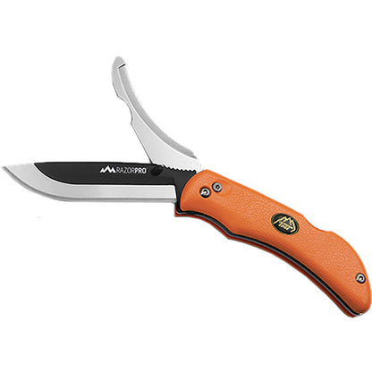 Outdoor Edge Razor Pro Knife Orange 6 Blades Clamshell