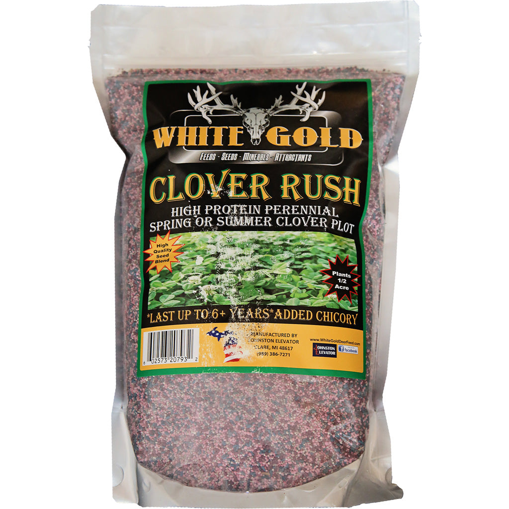 White Gold Clover Rush Seed 5 Lb.