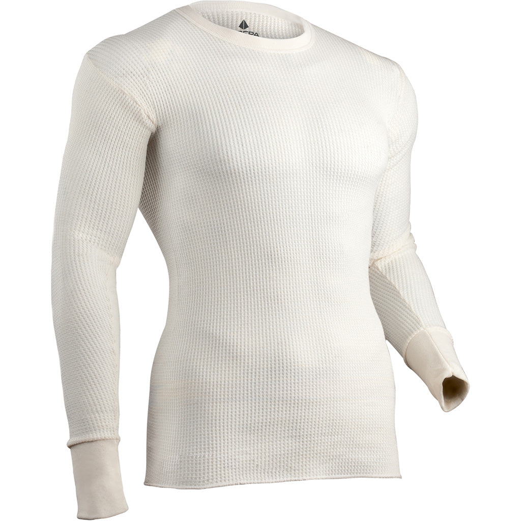 Indera Traditional Long Johns Long Sleeve Shirt Natural X-large
