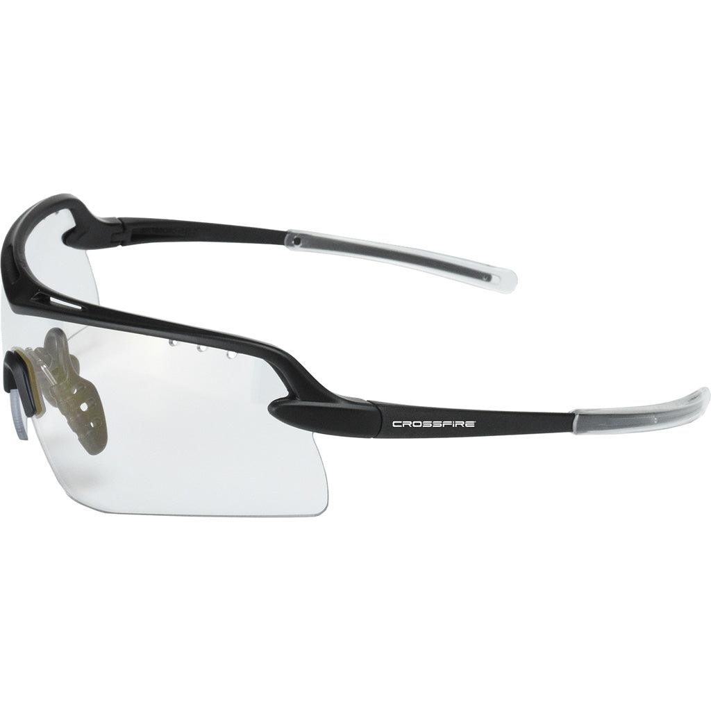 Crossfire Doubleshot Premium Shooting Glasses Clear - Archery Warehouse