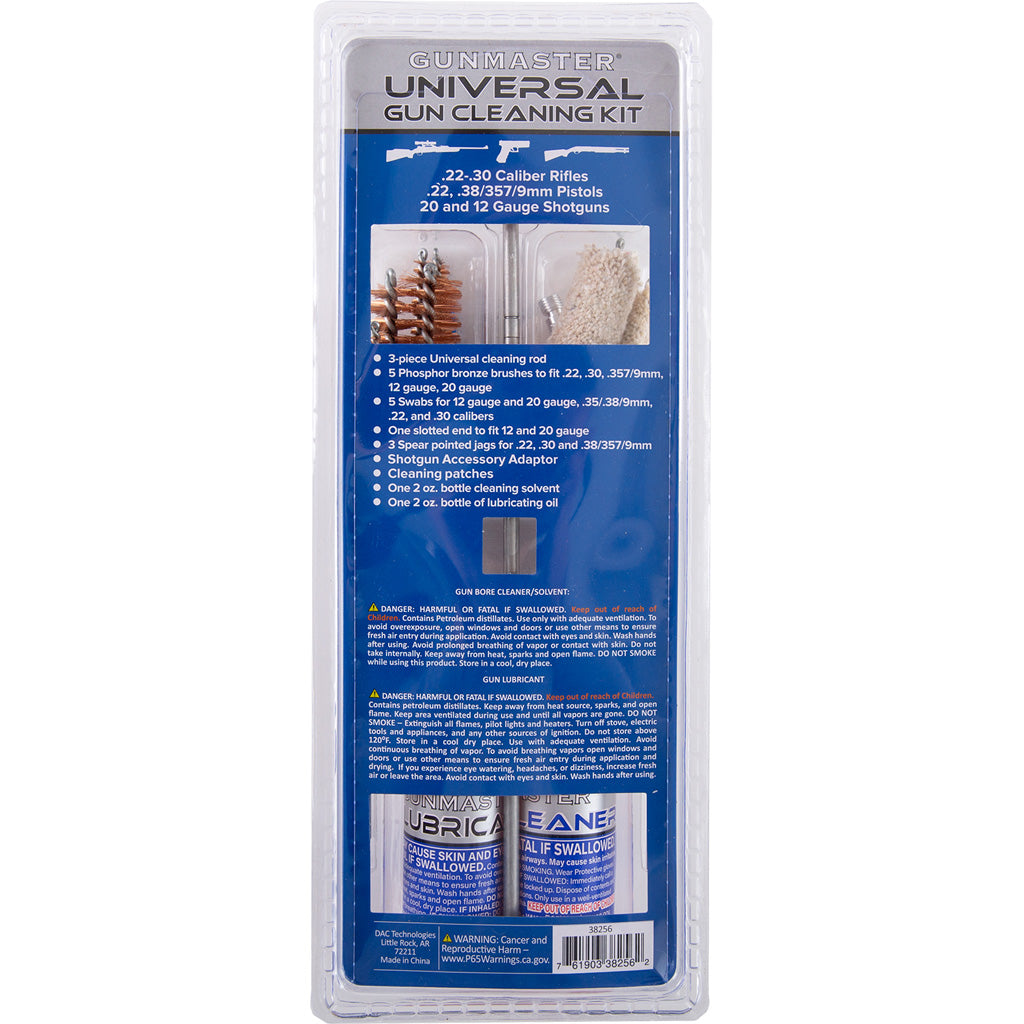 Gunmaster Universal Cleaning Kit 19 Pc. W- Oil And Solvent