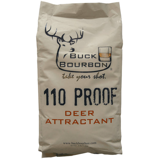 Buck Bourbon 110 Proof Deer Attractant 25 Lb.