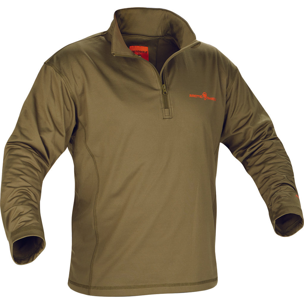 Arctic Shield Midweight Base Layer Top Winter Moss Medium