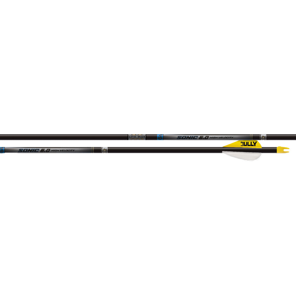 Easton Sonic 6.0 Match Grade Arrows Factory Helical 400 6 Pk.