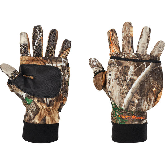 Arctic Shield Tech Finger System Gloves Realtree Edge Medium